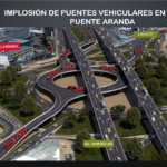 IMPLOSIÓN EN PUENTE ARANDA